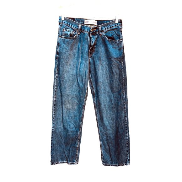 Levi Strauss Other - Authentics Signature Levi Strauss Mens Relaxed Fit Blue Jeans 30x30